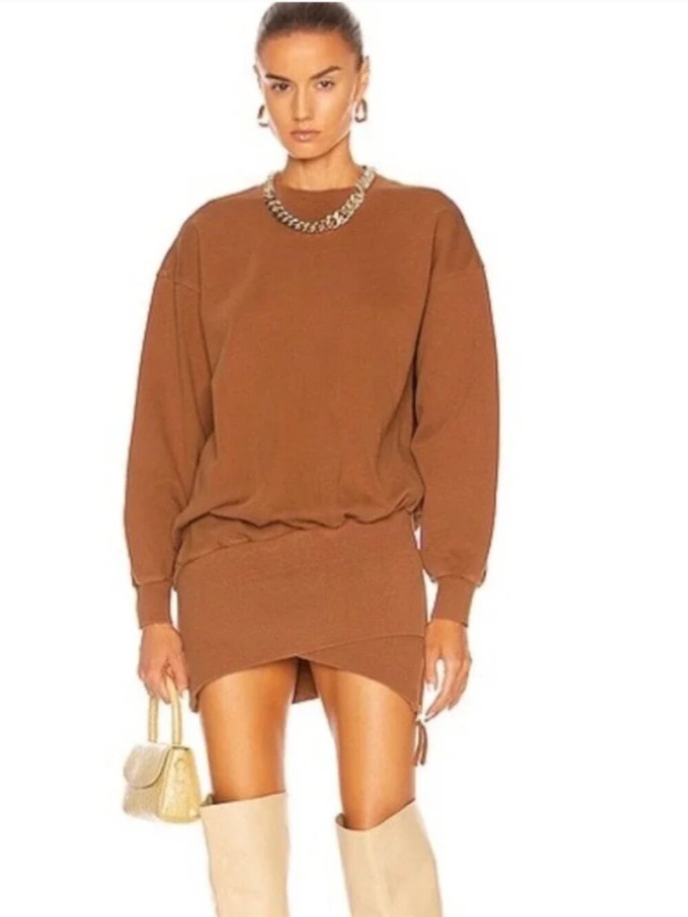 Retrofete Brown Nova Dress